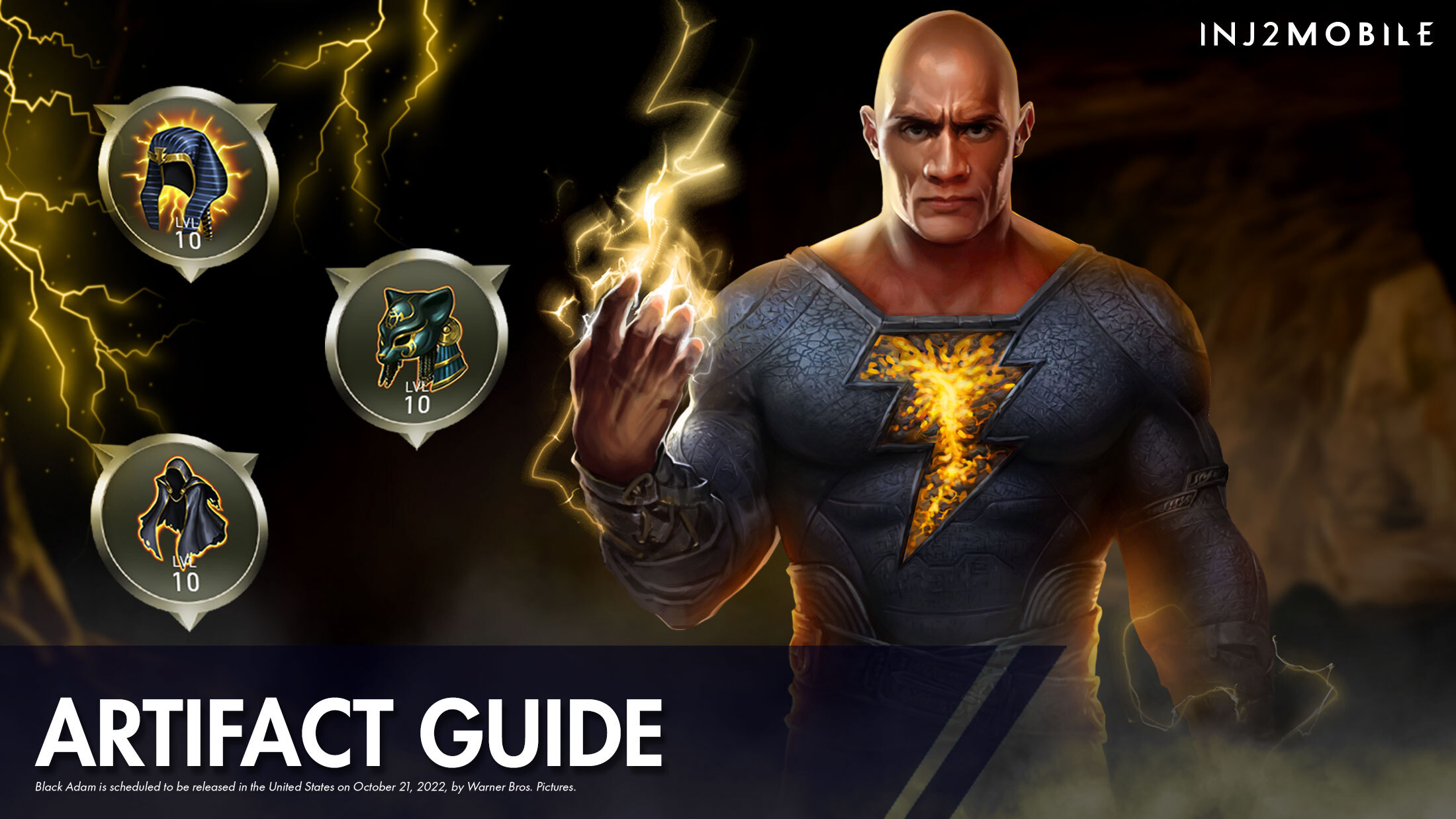 Injustice 2 Mobile Adds Black Adam In Time For The Film