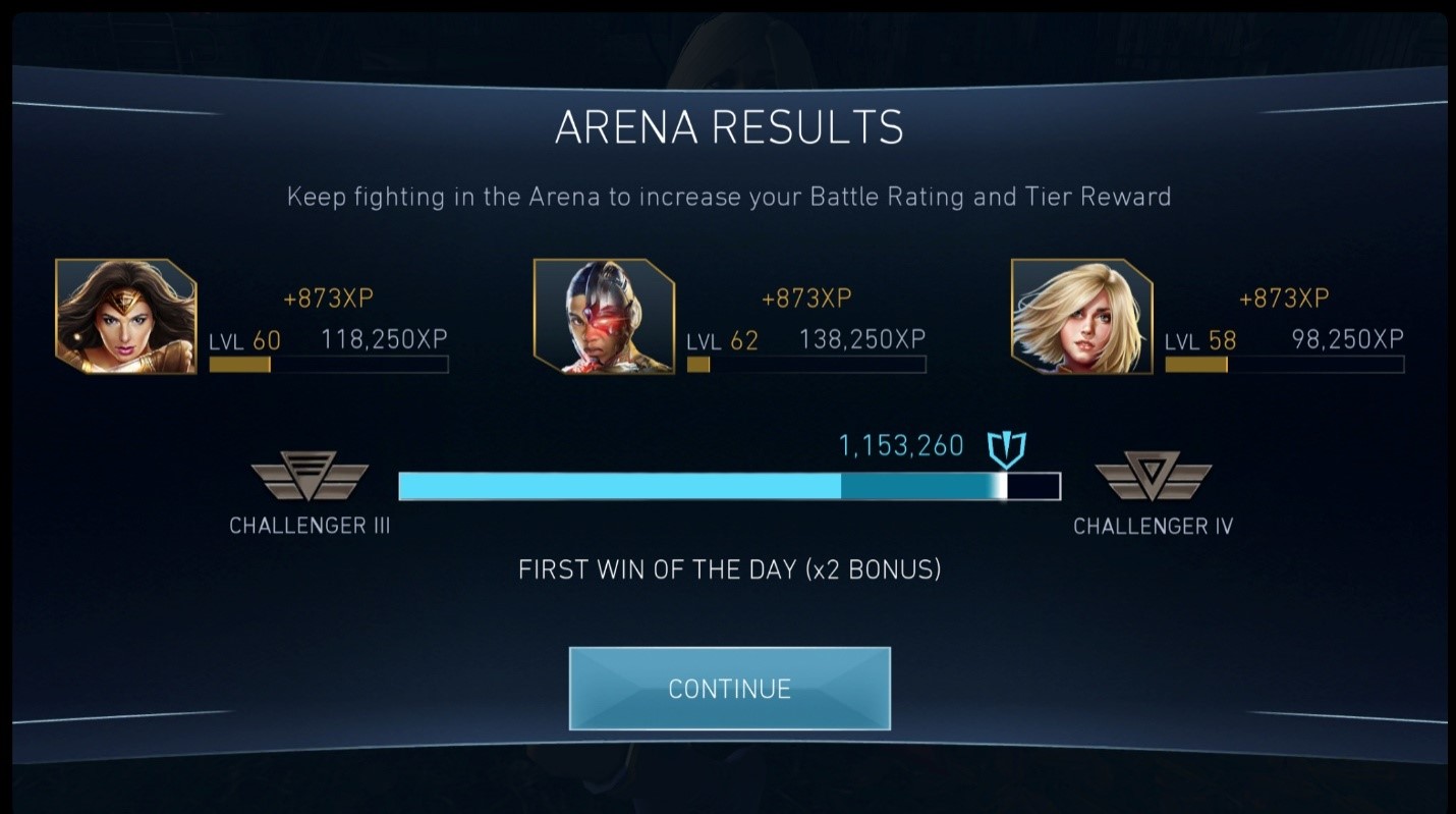 Champions Arena, Injustice 2 Mobile Wiki